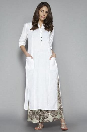 15 Best White Kurti Designs And Patterns For Women Styles At Life