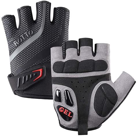 Rotto Cycling Gloves Half Full Finger Mountain Bike Gloves For Men