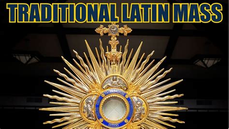 Traditional Latin Mass Today Tridentine Latin Mass Youtube