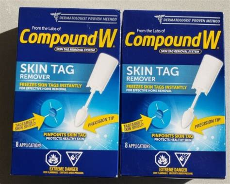 2 Compound W Skin Tag Remover System 8 Count Each 75137100701 Ebay