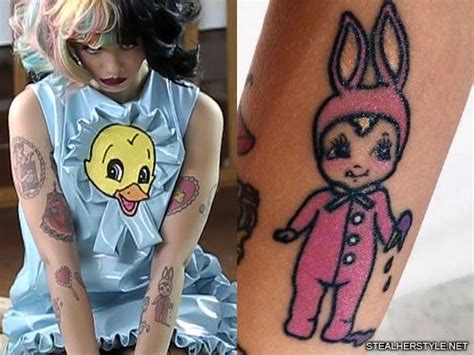 Melanie Martinez Kewpie Bunny Tattoo Melanie Martinez Melanie Bunny