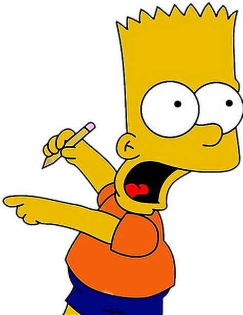 Bart Simpson Face Png