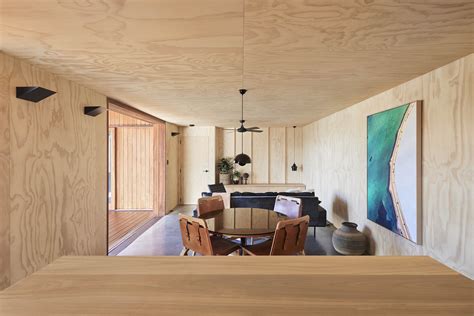 Ocm House By Studio Jackson Scott Plywood Interior Timber House
