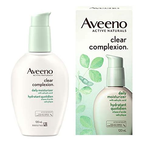Aveeno Clear Complexion Acne Face Moisturizer For Sensitive Skin