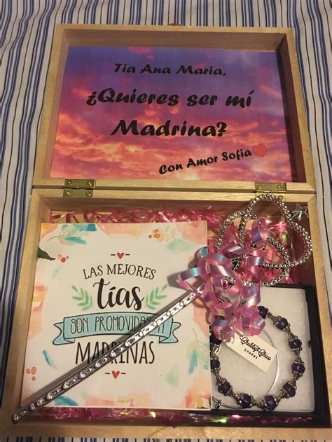 Las mejores 20 ideas de pedido de padrinos en 2021 propuesta de padrinos regalos de padrinos bautizo padrinos from i.pinimg.com. Made it | Regalos para madrinas, Bautizo padrinos, Quieres ...
