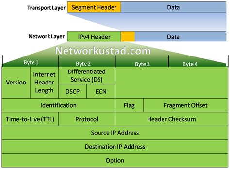 How to use ping and tracert/traceroute command for ipv6 for linux and windows. IPv4 Packet Header » Networkustad