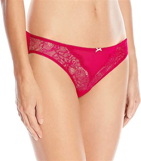 Btemptd Btemptd By Wacoal Womens Bsultry Bikini Panty Tango Red Small New Walmart