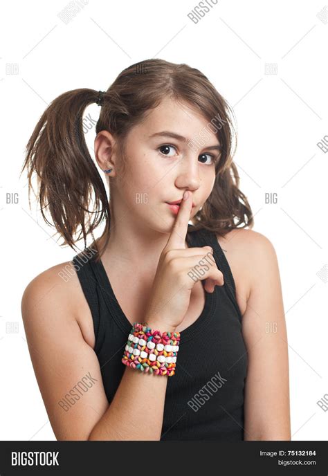 Beautiful Teen Girl Black Top Image And Photo Bigstock