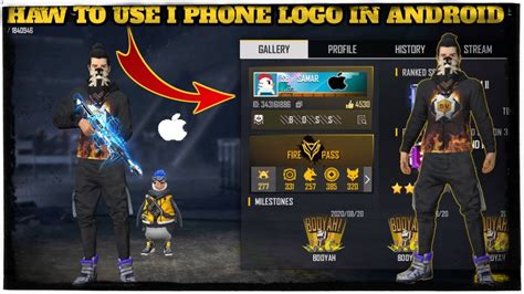 How to use iphone logo symbol in android in free_fire#free_fire_name#iphone#Android#SAMAR_GAMING