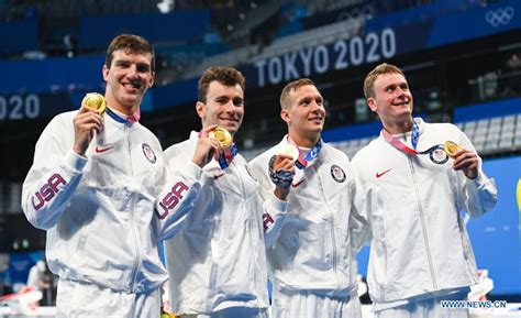 Urgent United States Wins Mens 4x100m Freestyle Relay At Tokyo