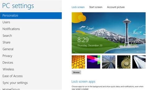 How To Customizekill Lock Screen In Windows 8