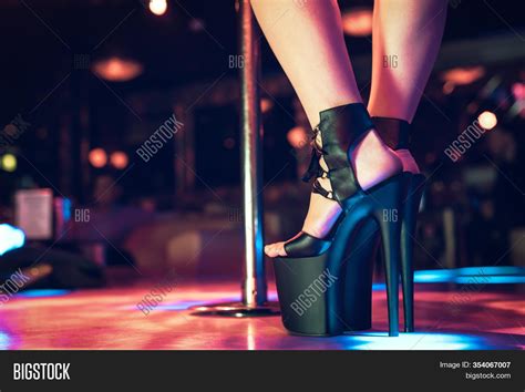 Young Sexy Woman Pole Image And Photo Free Trial Bigstock
