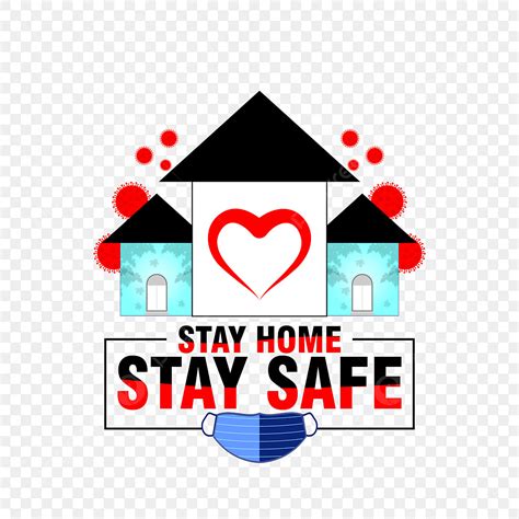 Stay Safe Clipart Vector Stay Safe Transparent Element Design Stay