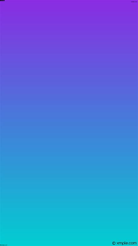 Wallpaper Blue Linear Gradient Purple 8a2be2 00ced1 90° 1440x2560