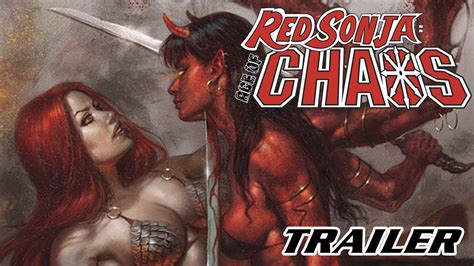 Red Sonja Vs Chaos Trailer Youtube