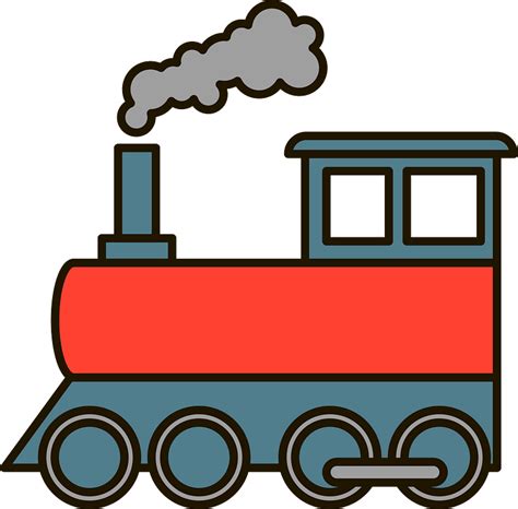 Fall Trains Clip Art Library