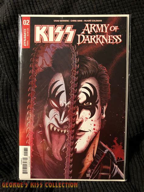KISS Army Of Darkness Dynamite Comic 2 Cover C In George S KISS