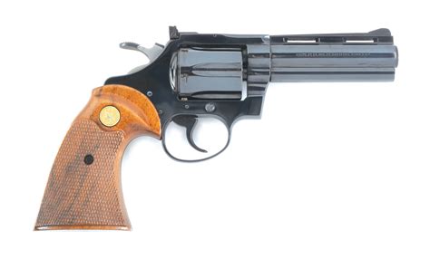 Lot Detail - (M) COLT DIAMONDBACK .22 LR REVOLVER WITH BOX