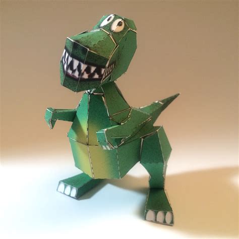 Papercraft Dino On Behance