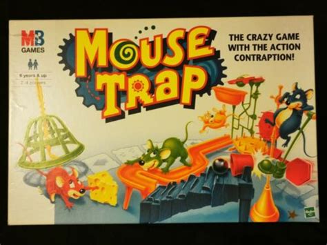 Vintage Mousetrap Board Game 1999 Mb Games Hasbro 100 Complete Free
