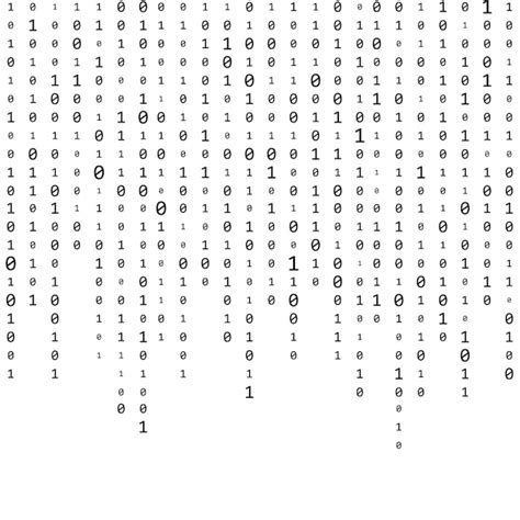 Premium Vector Background With Numbers On Screen Binary Code Zero One