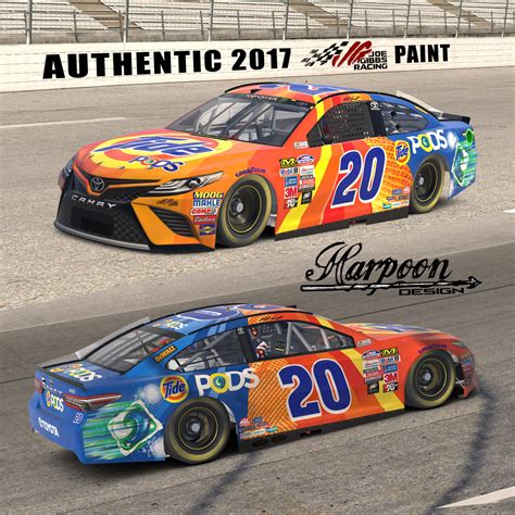 Matt kenseth gets new crew chief at chip ganassi racing. 2017 JGR Authentic Matt Kenseth Tide Pods Camry by ...