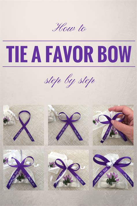 Curl ribbon over to create the center loop and pinch it at the base. How to tie a perfect bow with favor ribbon. Simple, step-by-step instructions! | Favor ribbons ...