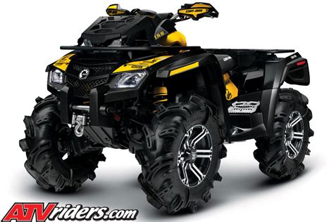 Can Am Outlander 800r X Mr Atv Named 2011 Atv Of The Year Can Ams