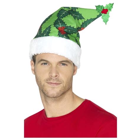 Holly Berry Santa Hat The Costumer