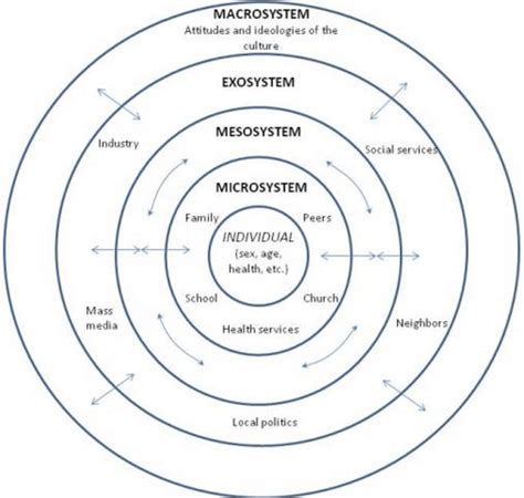 Bronfenbrenner S Ecological Model Diagram By Joel Gib Vrogue Co