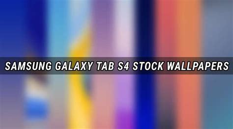 Download Samsung Galaxy Tab S4 Stock Wallpapers Droidviews