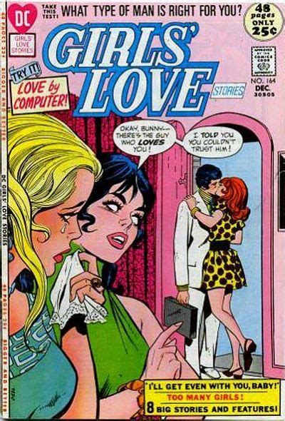 Cover For Girls Love Stories Dc 1949 Series 164 Comic Book Girl