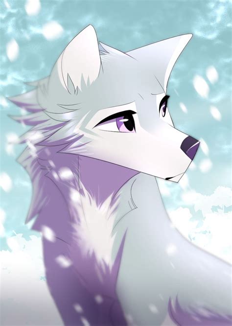By Cristalwolf567 On Deviantart Anime Wolf Drawing Anime Wolf Cute