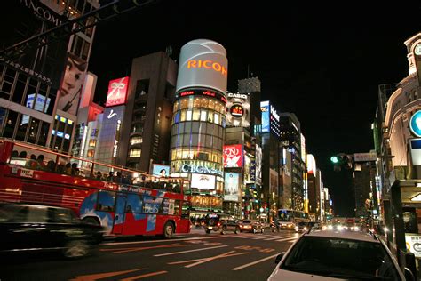 Ginza At Night Tokyo Web Magazine