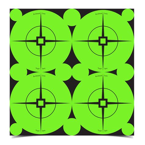 Target Spots Green 6 Inch 10 Targets Birchwood Casey