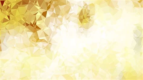 Abstract White And Gold Polygon Background Template Design