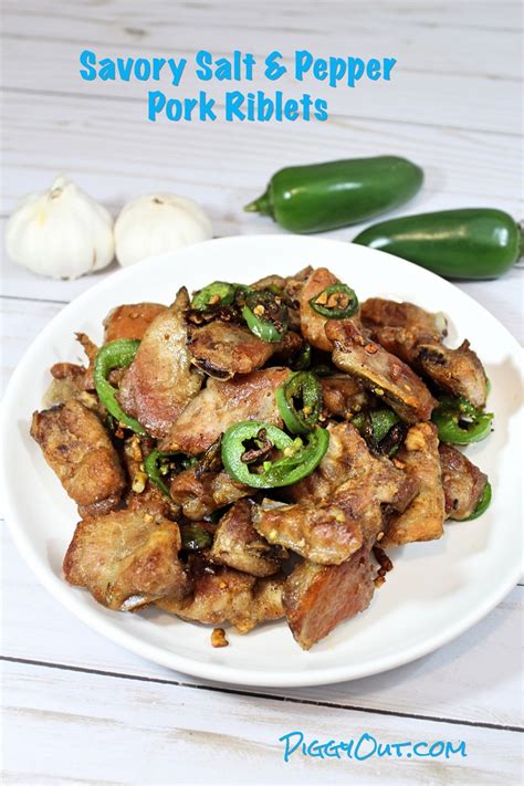 Add riblets and stir to coat well. Oven-baked Salt and Pepper Pork Riblets - Piggy Out in ...