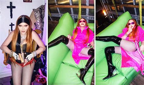 Madonna 64 Flashes The Flesh In Scantily Clad Seductive Snaps With