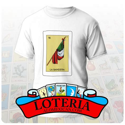Camisa Personalizada Con Diseño De Lotería Mexicana