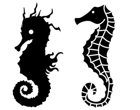 Seahorse SVG Seahorse Monogram Svg Ocean Svg Seahorse - Etsy