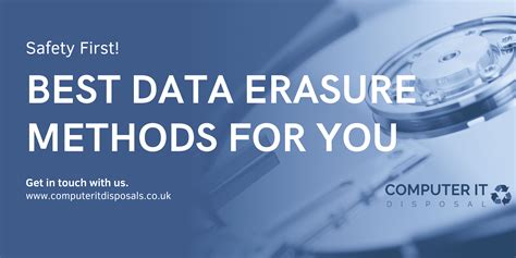 Types Of Data Erasure Methods Which Is The Most Secure One