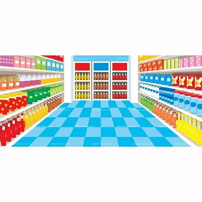 Supermarket Clipart Vector Grocery Cliparts Market Animated