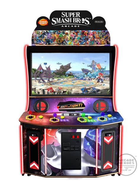 Raw Thrills And Bandai Namco Amusements Confirms Super Smash Bros Arcade