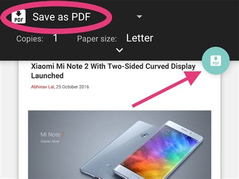How To Print To Pdf On Android Ndtv Gadgets 360
