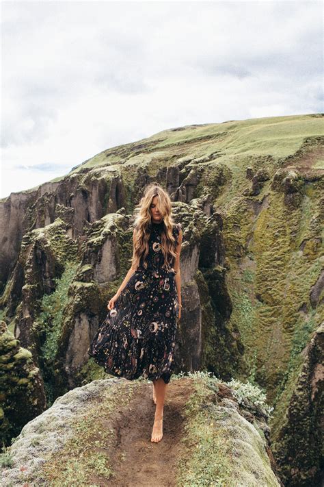 Barefoot Blonde Hair In Iceland