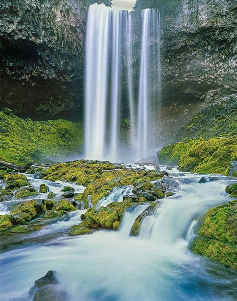 Tamanawas Falls Mt Hood National Forest Near Hood River Oregon