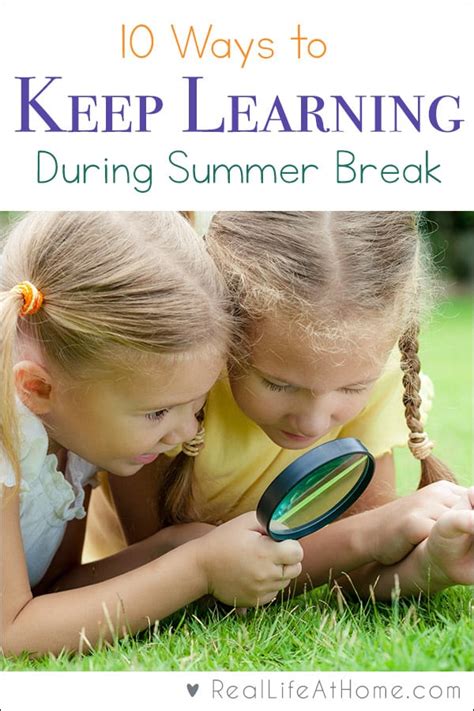 Fun Summer Learning Activities 10 Ways To Keep Learning During Summer