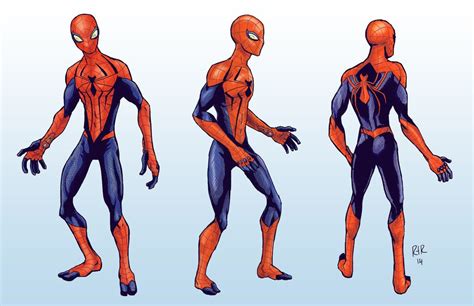spidey redesign turn arounds by rtradke on deviantart marvel spiderman spiderman marvel nemesis