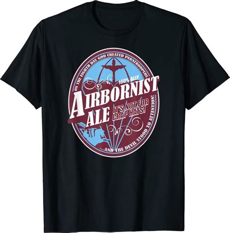Parachute Regiment T Shirt Airbornist Ale Uk Clothing