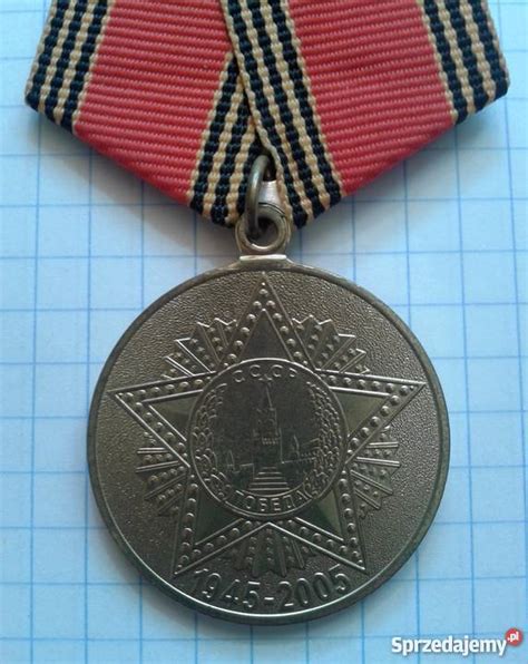 Medal 60 Lecia ZwyciĘstwa W Wielkiej Wojnie OjczyŹnianej Piszczac